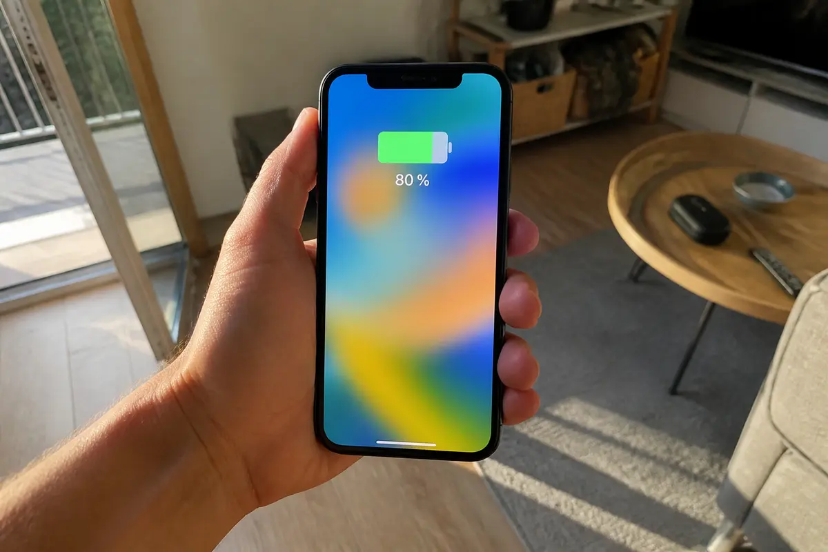 À quel pourcentage faut-il changer batterie iPhone ? Guide santé